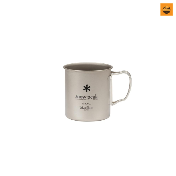 Ly Snow peak Titanium Single Cup 600, MG-044R | Chính hãng