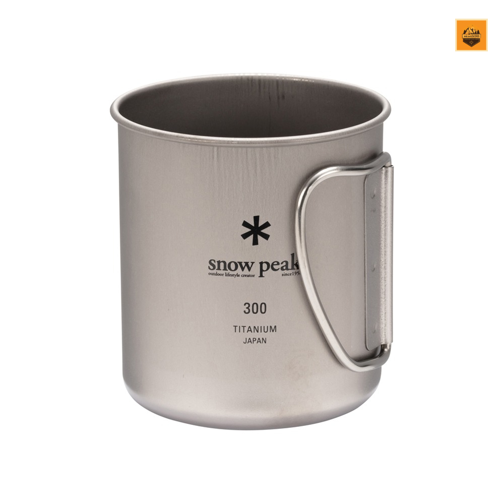 Ly Snow peak Titanium Single Wall Cup 300ml, MG-142 | Chính hãng