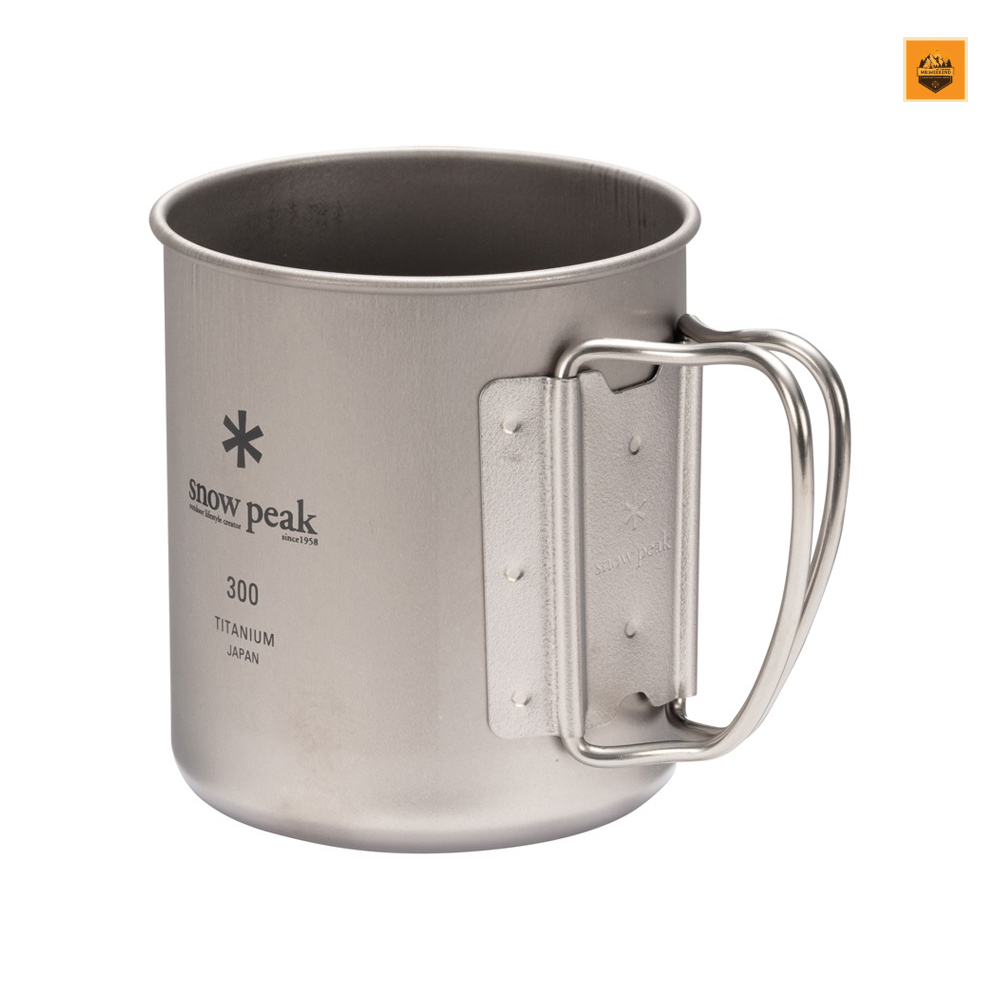 Ly Snow peak Titanium Single Wall Cup 300ml, MG-142 | Chính hãng