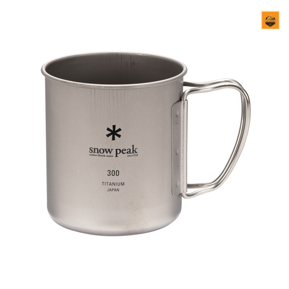 Ly Snow peak Titanium Single Wall Cup 300ml, MG-142 | Chính hãng