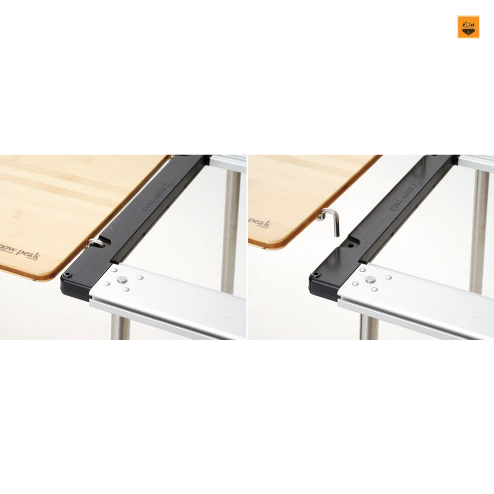 Mặt Bàn Snow peak Multi-function Table Corner L Bamboo, CK-118TR | Chính hãng
