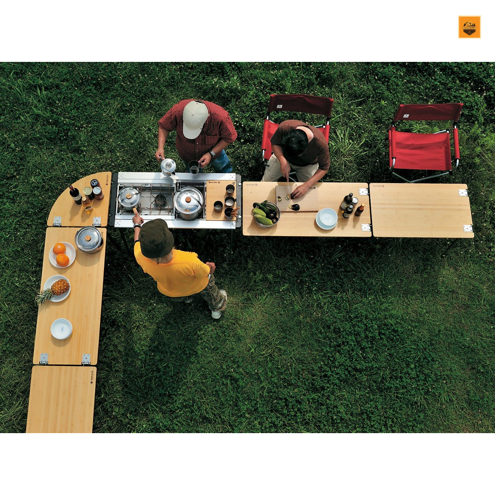 Mặt Bàn Snow peak Multi-function Table Long Bamboo, CK-117TR | Chính hãng
