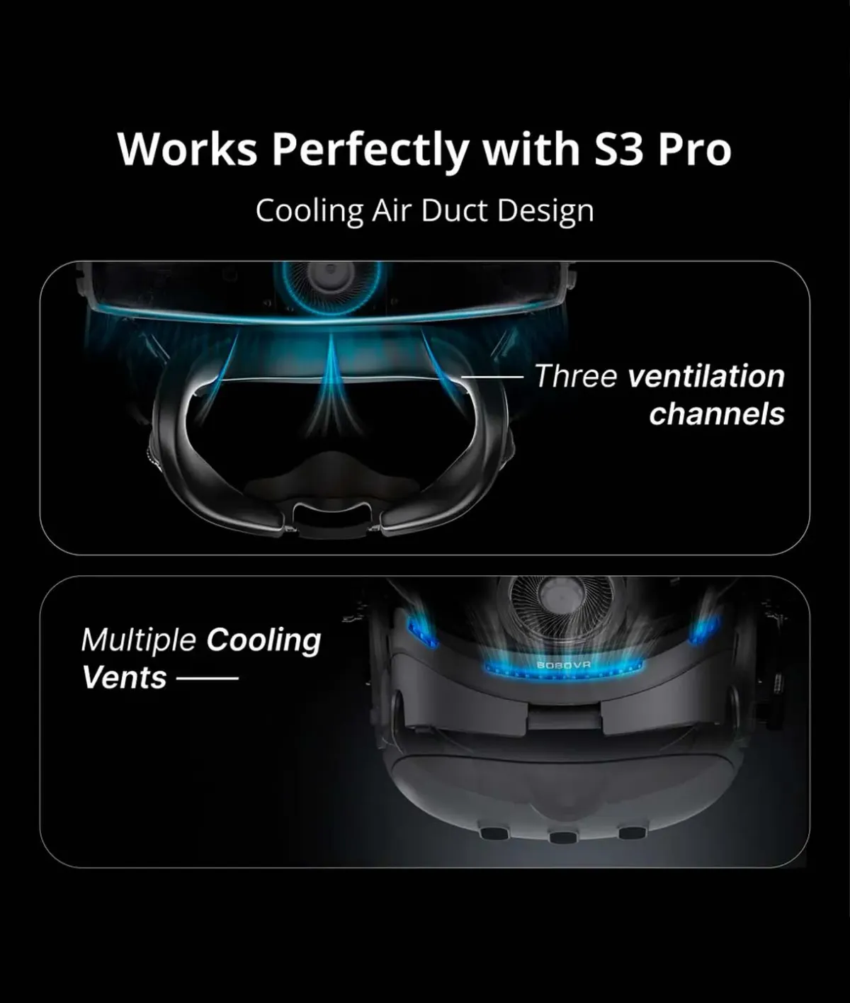 Mặt nạ thay thế BOBOVR F3 dành cho Meta Quest 3 | Chính hãng