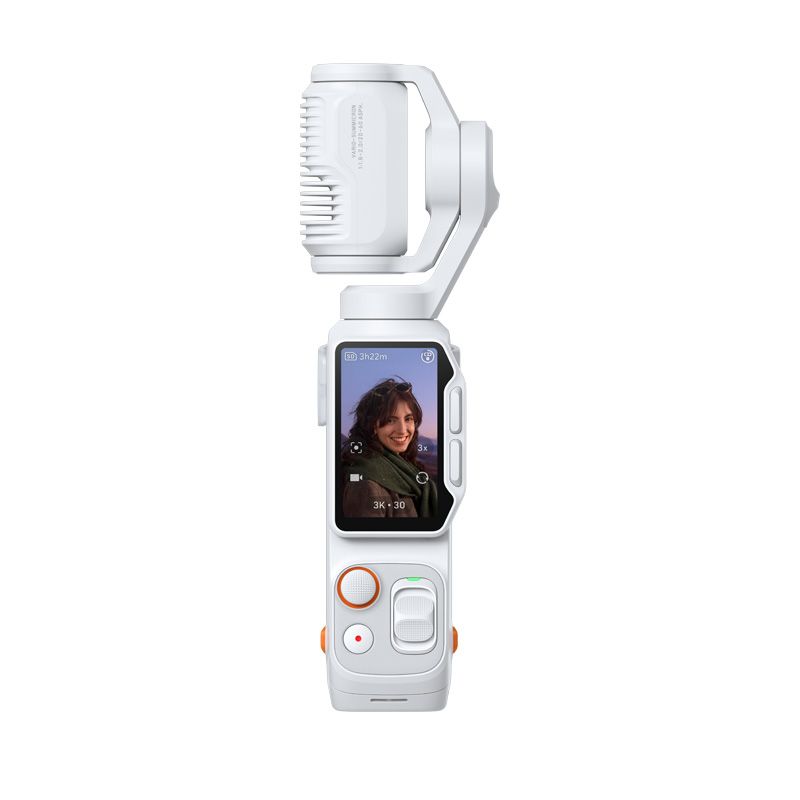 Insta360 Luna Ultra Stellar White - màn hình OLED tháo rời