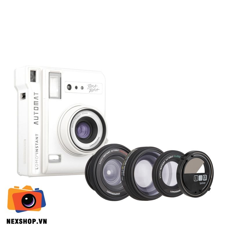 Máy Ảnh Lomo'Instant Automat Camera Kèm Ống Kính | Bora Bora |Chính hãng