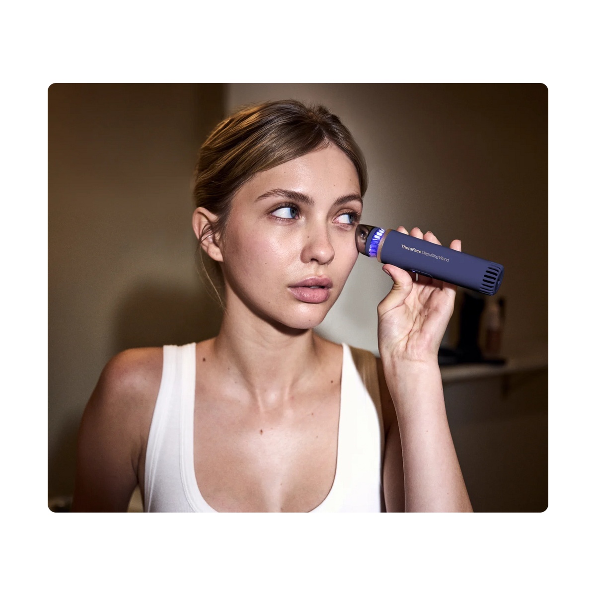 Máy Massage Đẩy Tinh Chất TheraFace Depuffing Wand - Indigo | Chính hãng