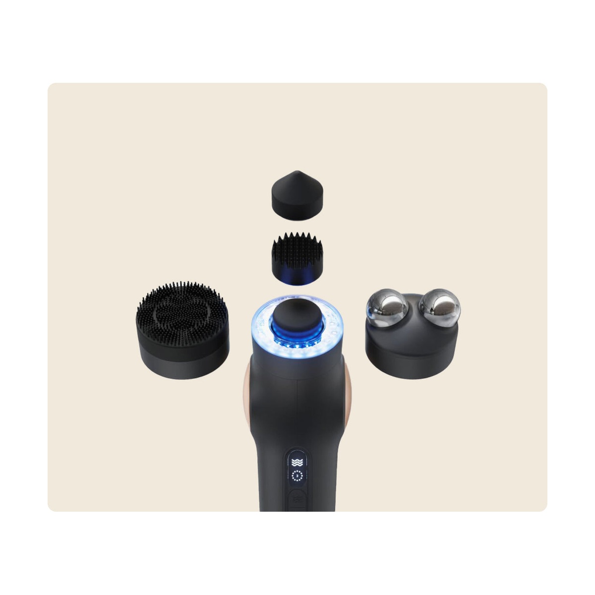 Máy Massage Mặt Toàn Diện TheraFace PRO - Màu Đen | Chính hãng