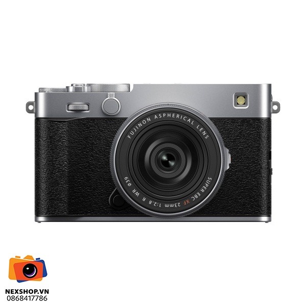 Máy ảnh FUJIFILM X-E5 với ống kính XF23mm F2.8 | Màu Bạc | Hàng chính hãng