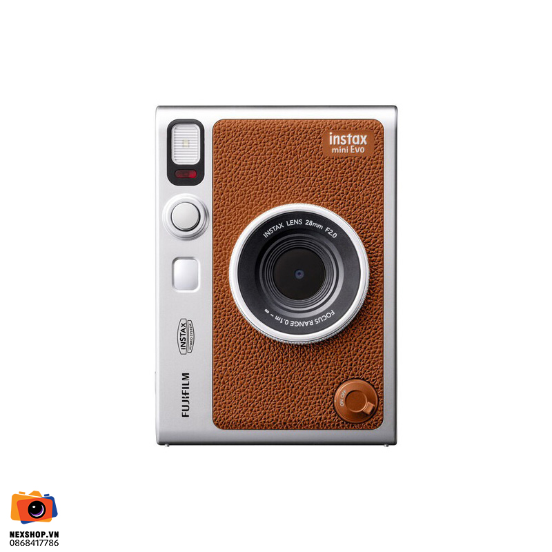 Máy ảnh Fujifilm Instax Mini Evo (BROWN) | Chính hãng