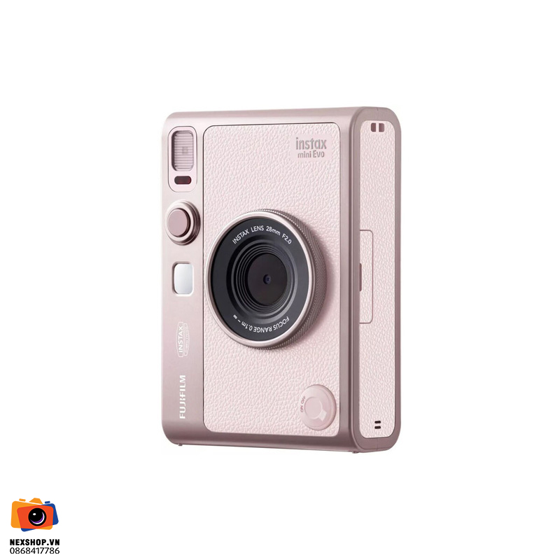 Máy ảnh Fujifilm Instax Mini Evo (GENTLE ROSE) | Chính hãng - chi tiết 4