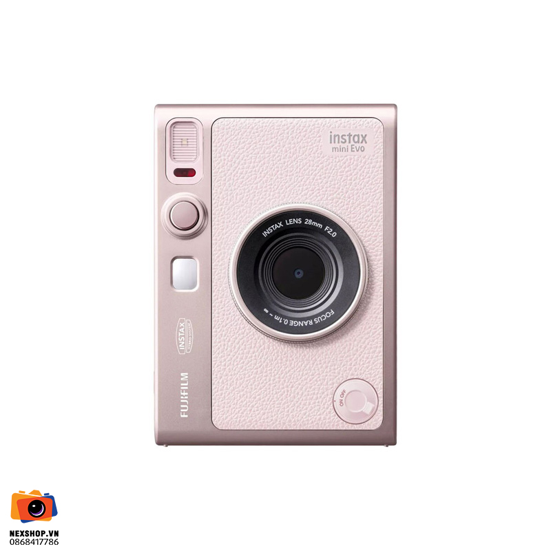 Máy ảnh Fujifilm Instax Mini Evo (GENTLE ROSE) | Chính hãng