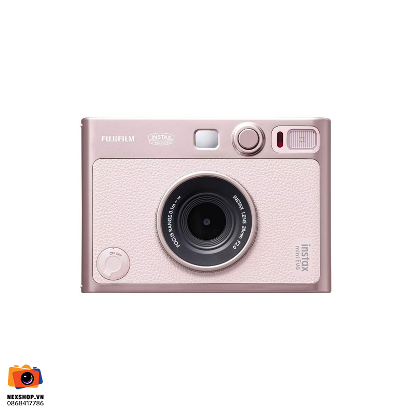 Máy ảnh Fujifilm Instax Mini Evo (GENTLE ROSE) | Chính hãng