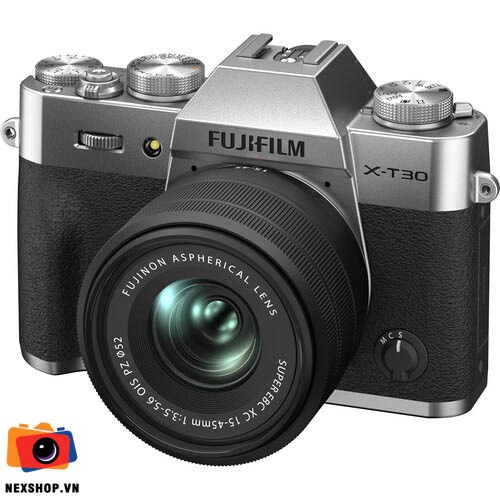 Máy ảnh Fujifilm X-T30 II 15-45mm Kit | Màu Bạc | Hàng chính hãng
