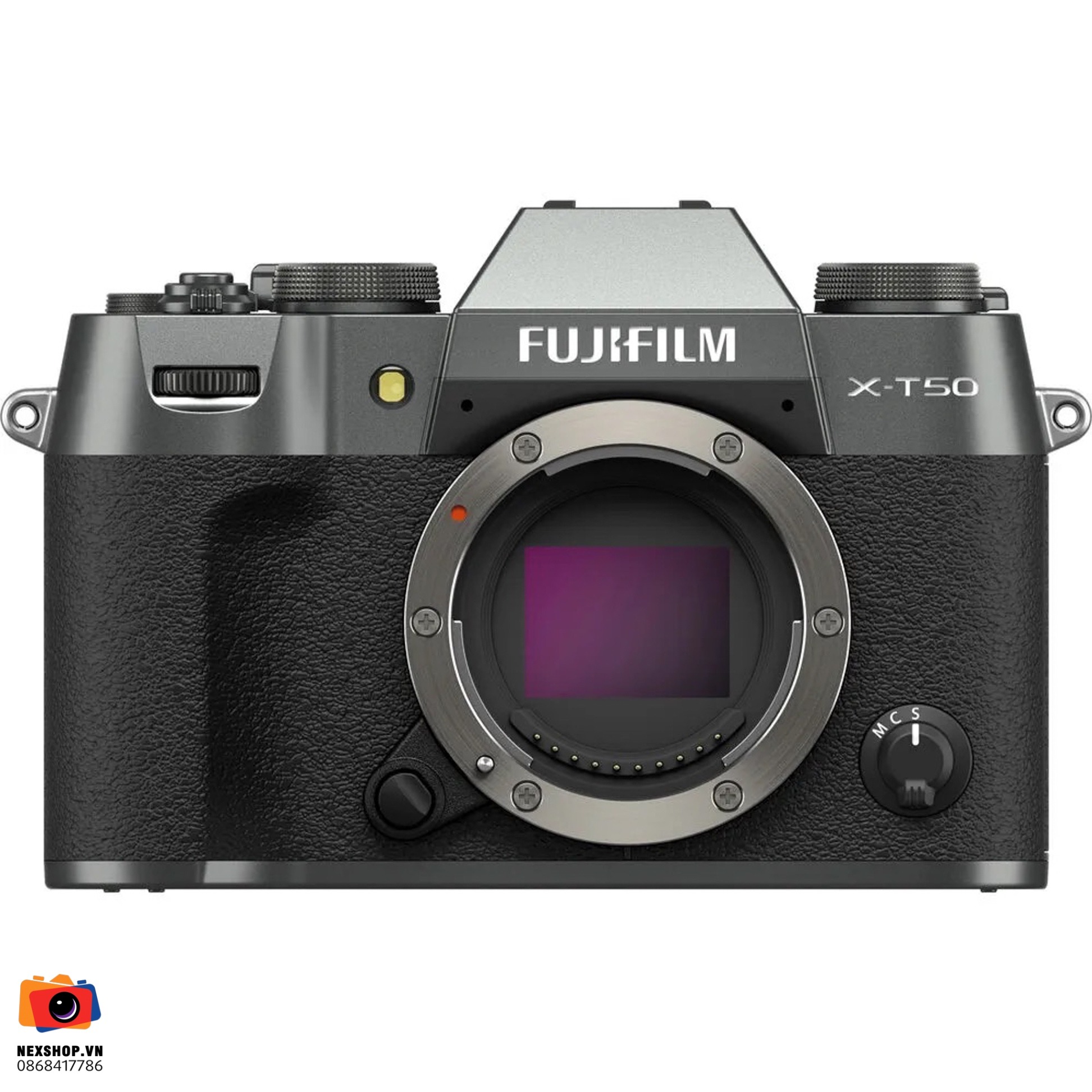 Máy ảnh Fujifilm X-T50 Body | Màu Than Bạc | Hàng chính hãng