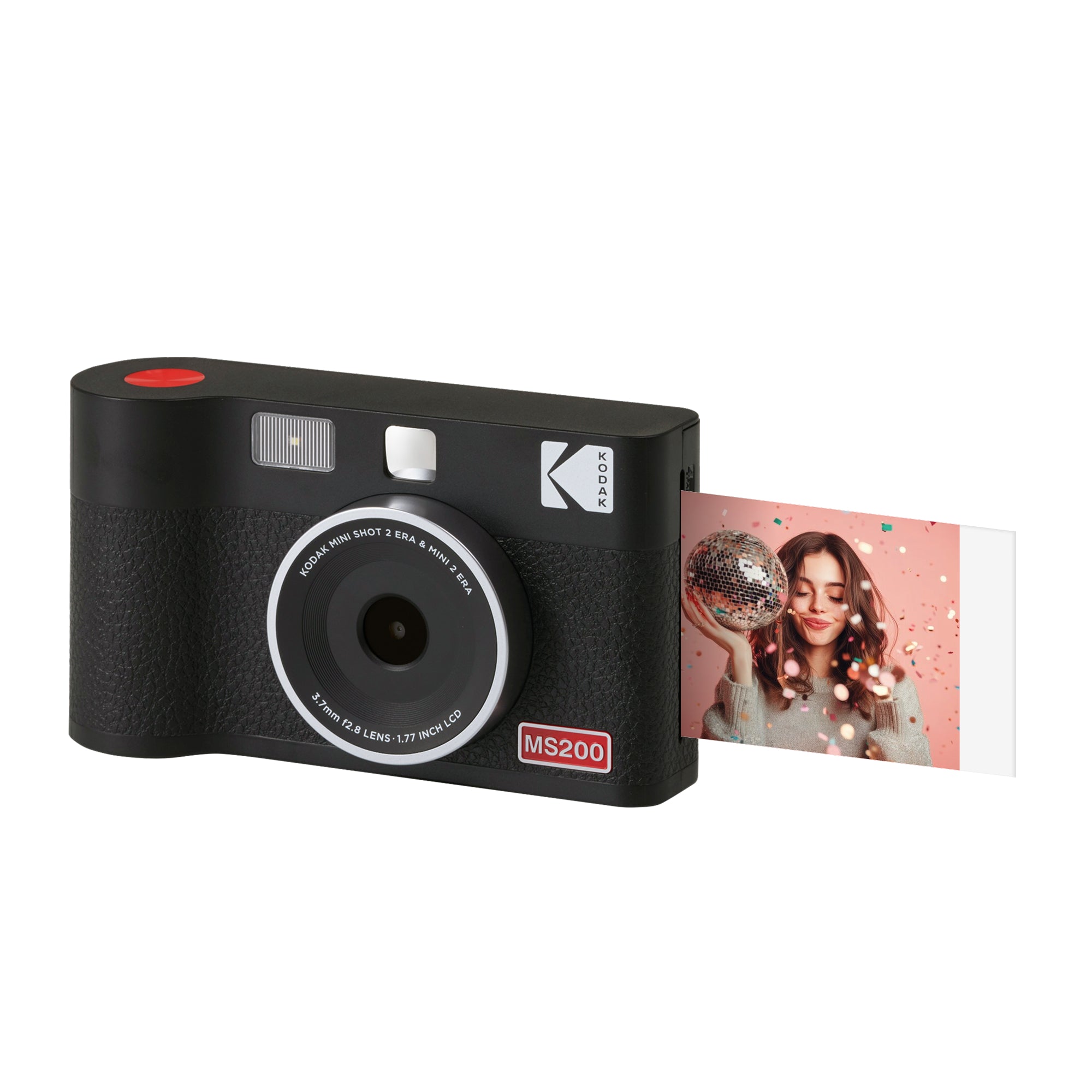 Máy ảnh Kodak Instant Cam Mini 2 ERA MS200 | Vàng Đen | Chính hãng