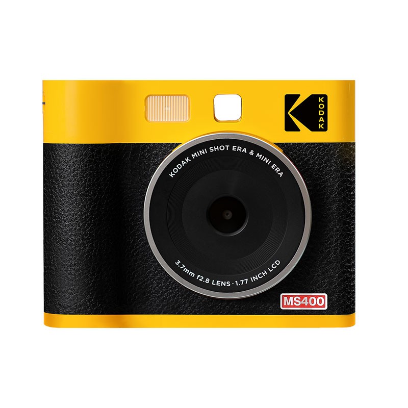 Máy ảnh Kodak Instant Cam Mini 4 ERA MS400 | Vàng Đen | Chính hãng