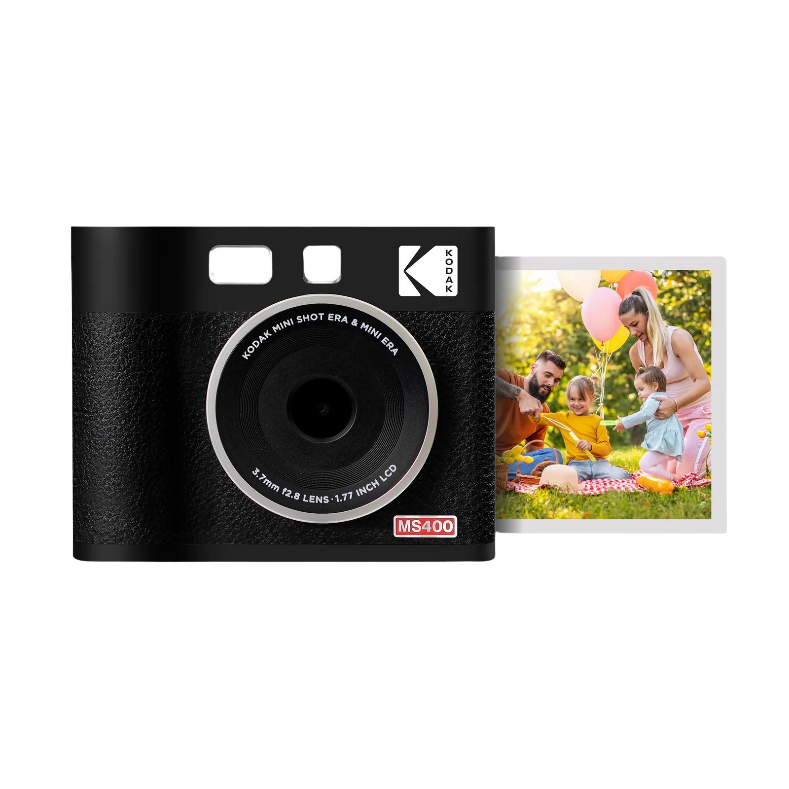 Máy ảnh Kodak Instant Cam Mini 4 ERA MS400 | Đen | Chính hãng