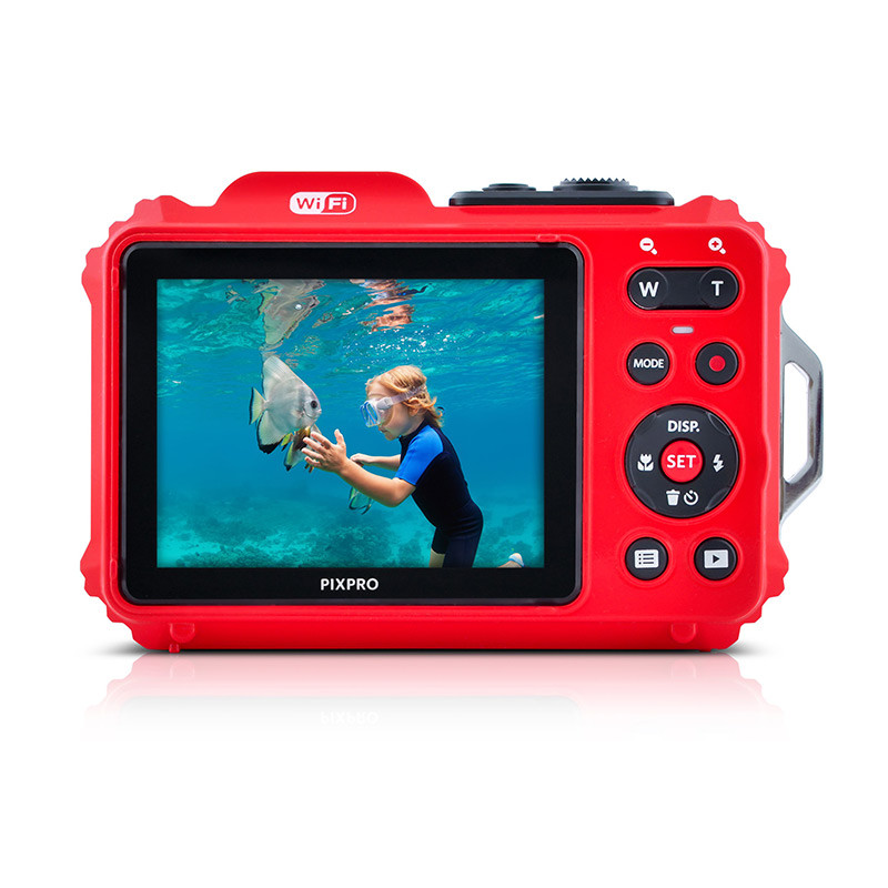 Máy ảnh Kodak Pixpro WPZ2 chống nước | Màu Đỏ | Chính hãng