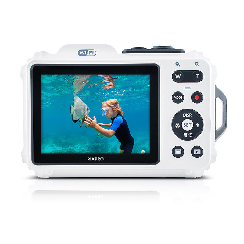 Máy ảnh Kodak Pixpro WPZ2 chống nước | Màu Trắng | Chính hãng