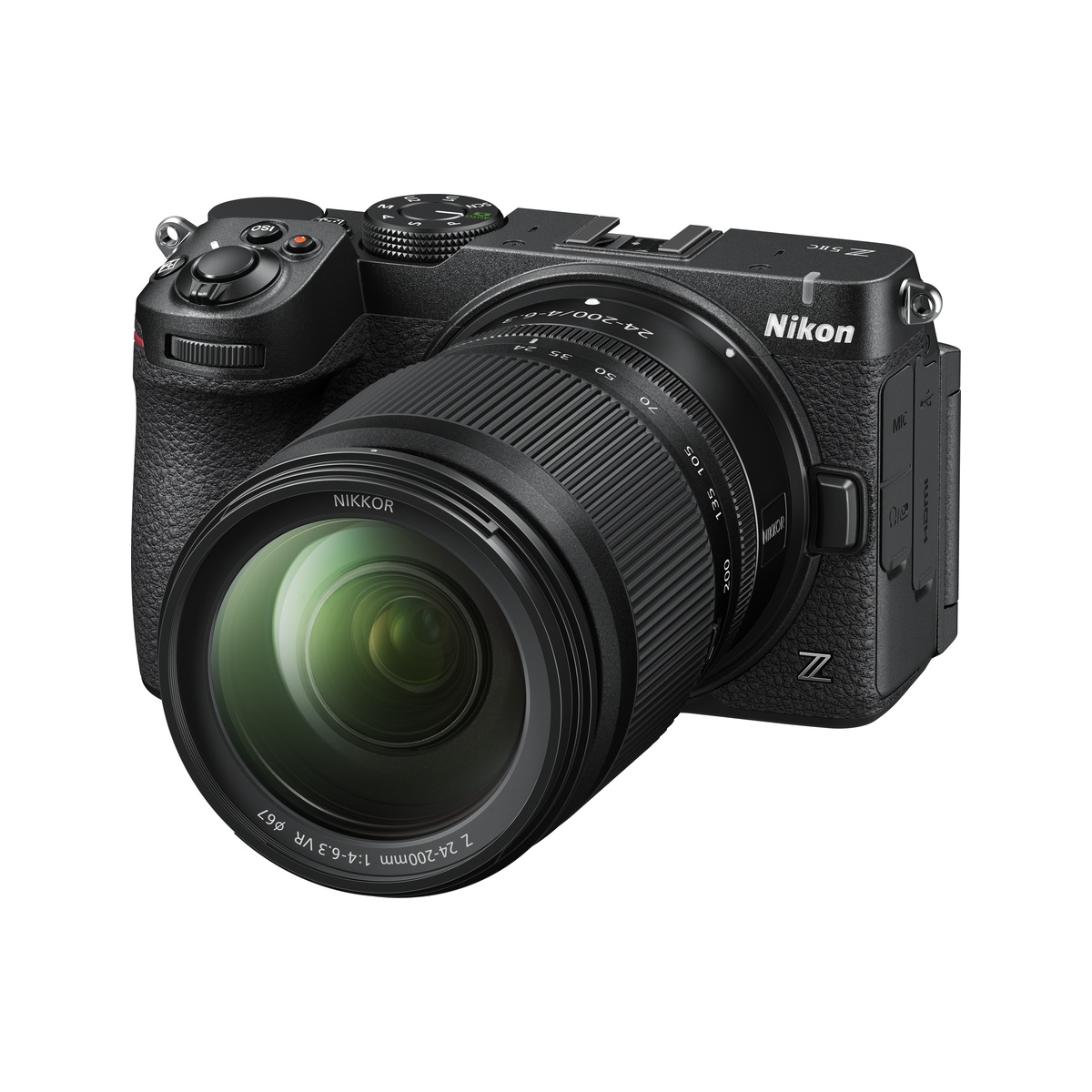 Máy ảnh Nikon Z5IIc (Z5IIC) Kèm Lens Kit 24-200mm f/4-6.3 VR (Màu Đen / Black) | Chính Hãng