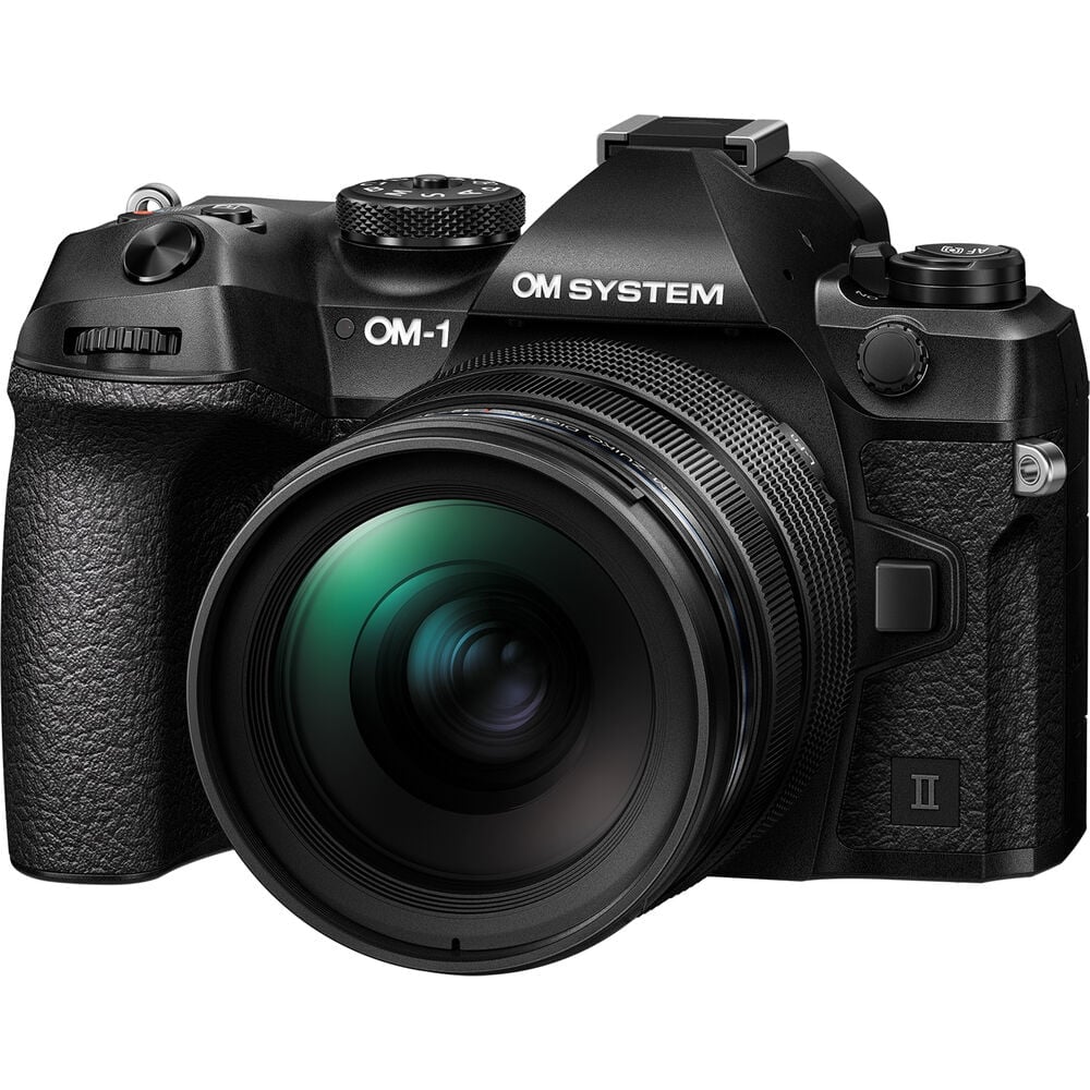 Máy ảnh OM System OM-1 Mark II 12-40mm PRO II Lens Kit | Black | Chính hãng