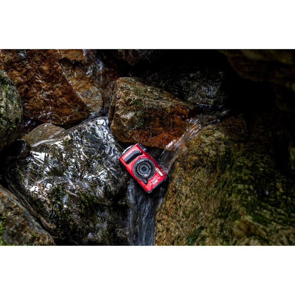 Máy ảnh OM System Tough TG-7 | Red | Chính hãng