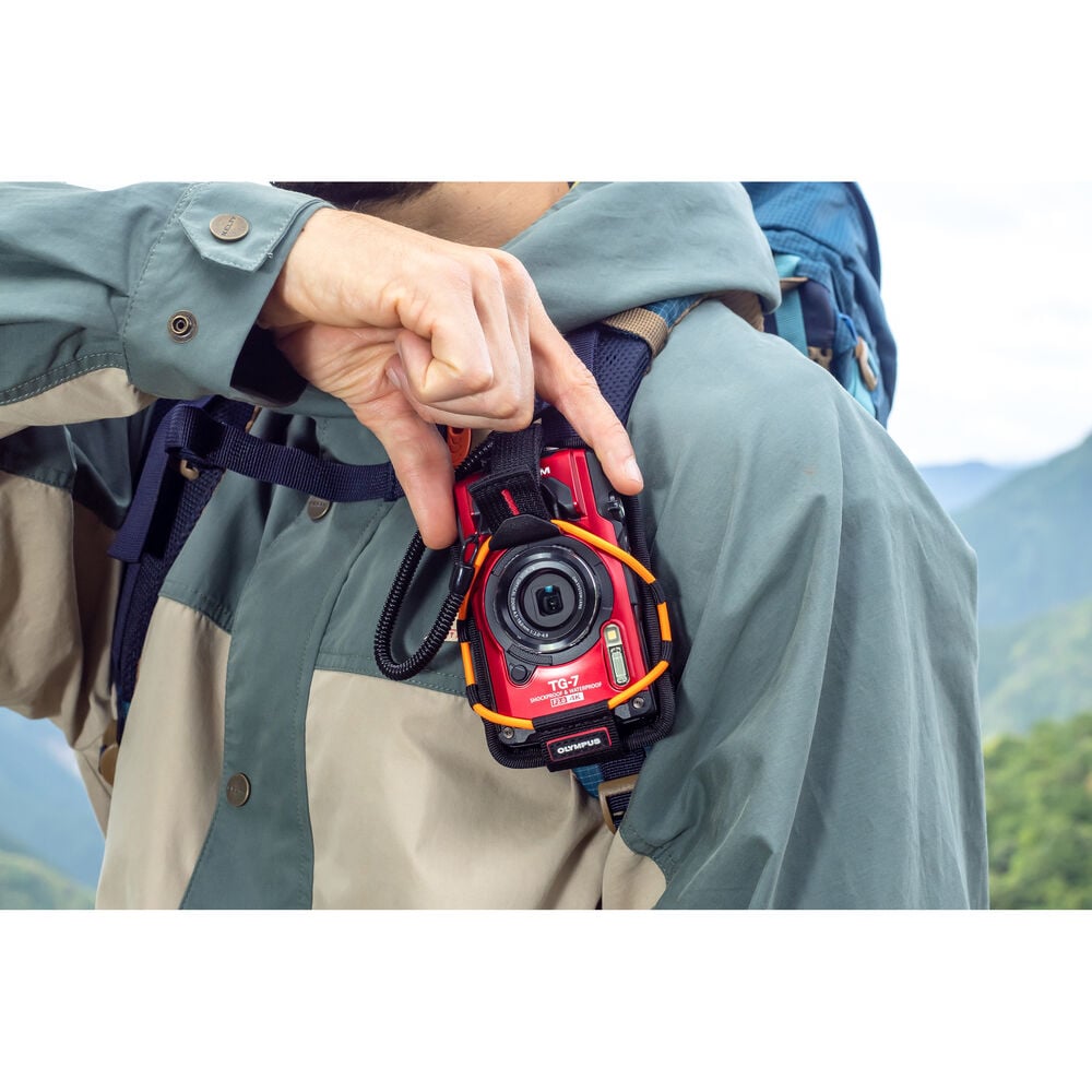 Máy ảnh OM System Tough TG-7 | Red | Chính hãng