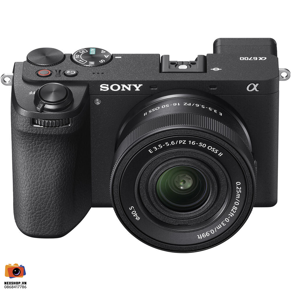Máy ảnh Sony A6700 + SEL1650II (ILCE-6700K) | Kit | Chính hãng