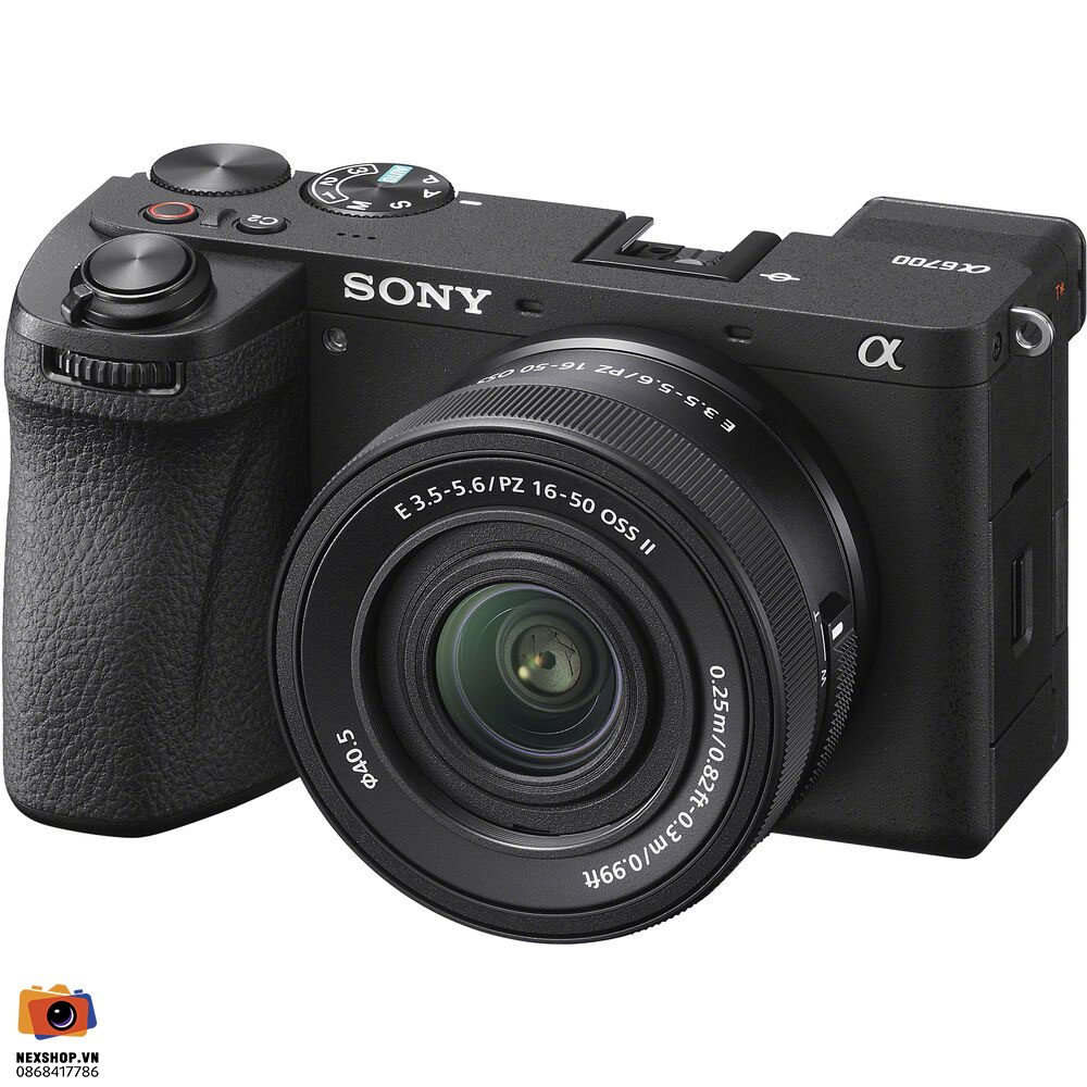 Máy ảnh Sony A6700 + SEL1650II (ILCE-6700K) | Kit | Chính hãng