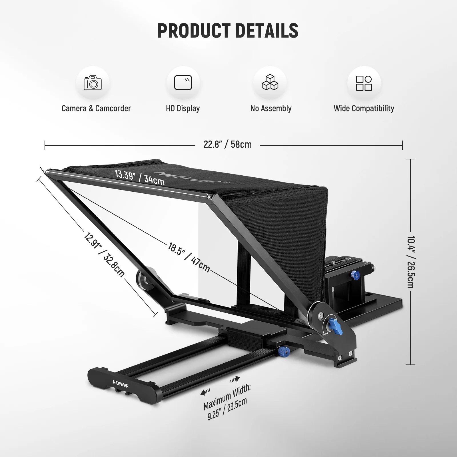 Máy nhắc chữ điều khiển từ xa NEEWER X17 II | Chính hãng