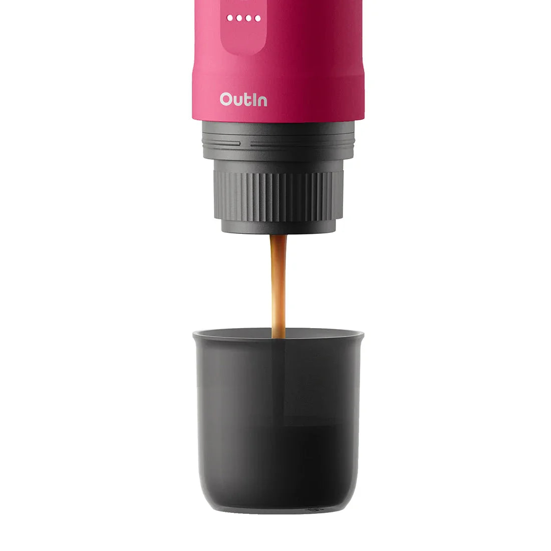 Máy pha cà phê OutIn Nano - màu Crimson Red