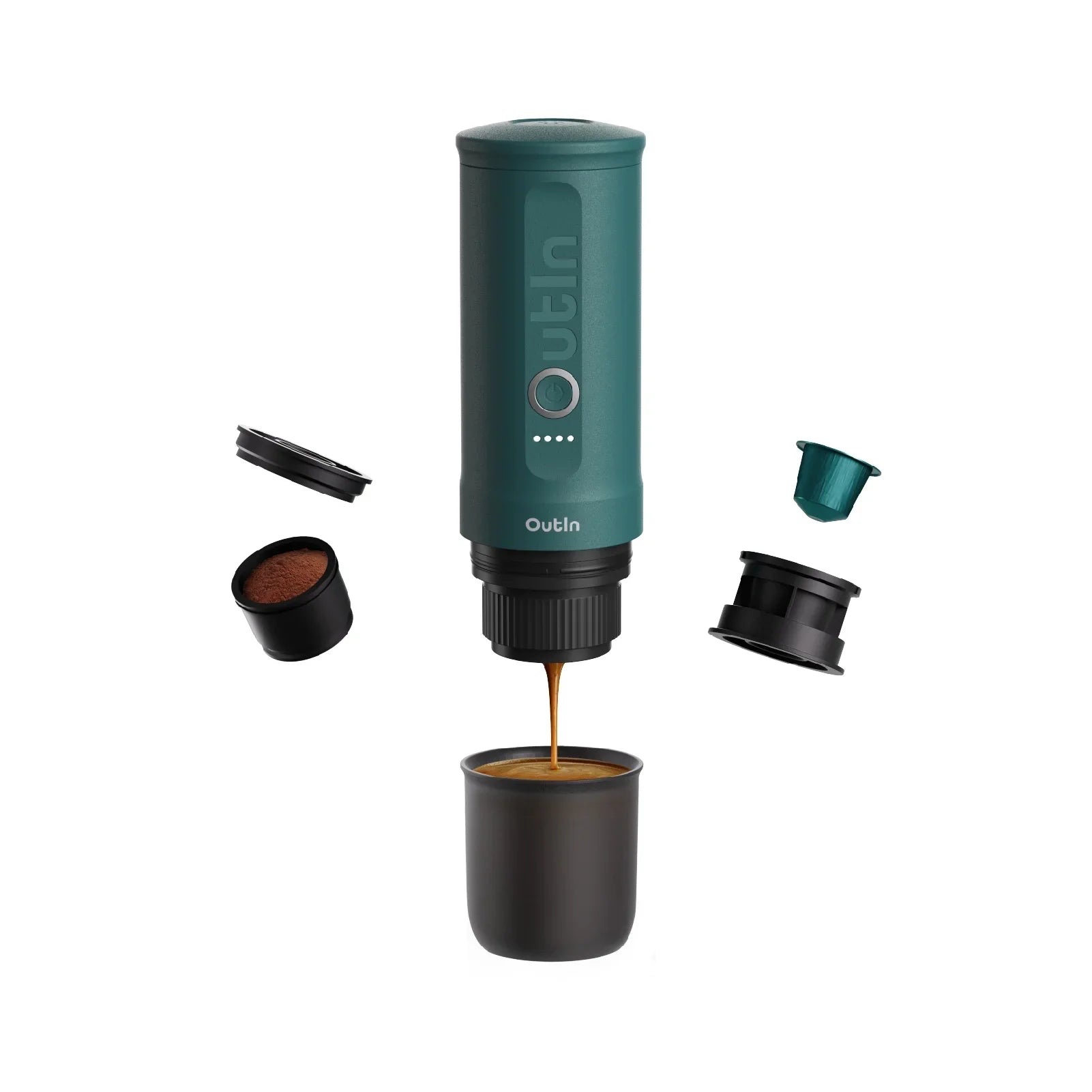 Máy pha cà phê OutIn Nano - màu Teal