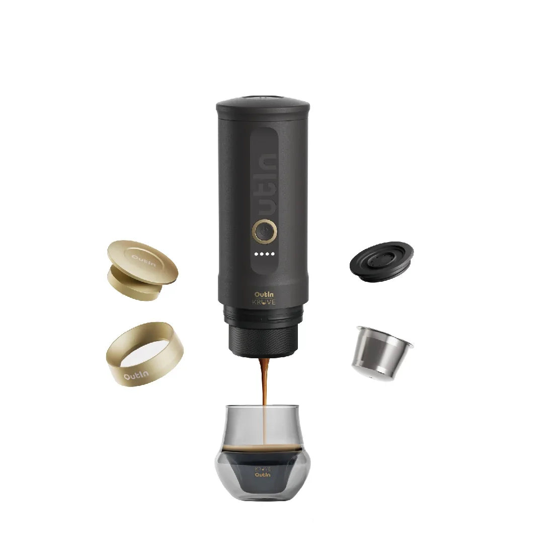 Máy pha cà phê Outin x Kruve Barista Gift Set