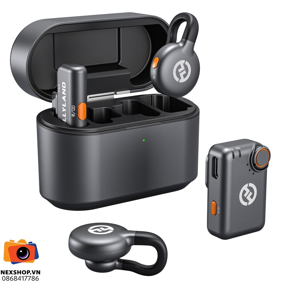 Micro Hollyland LARK M2S Mini Combo Space Gray | Chính hãng