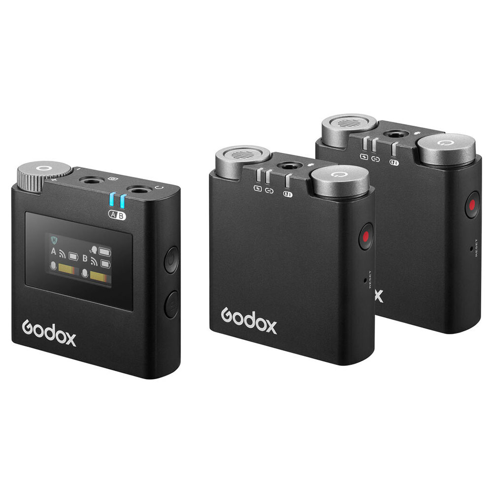 Micro không dây Godox - Virso M2 / Virso S M2 - thiết kế và hoàn thiện