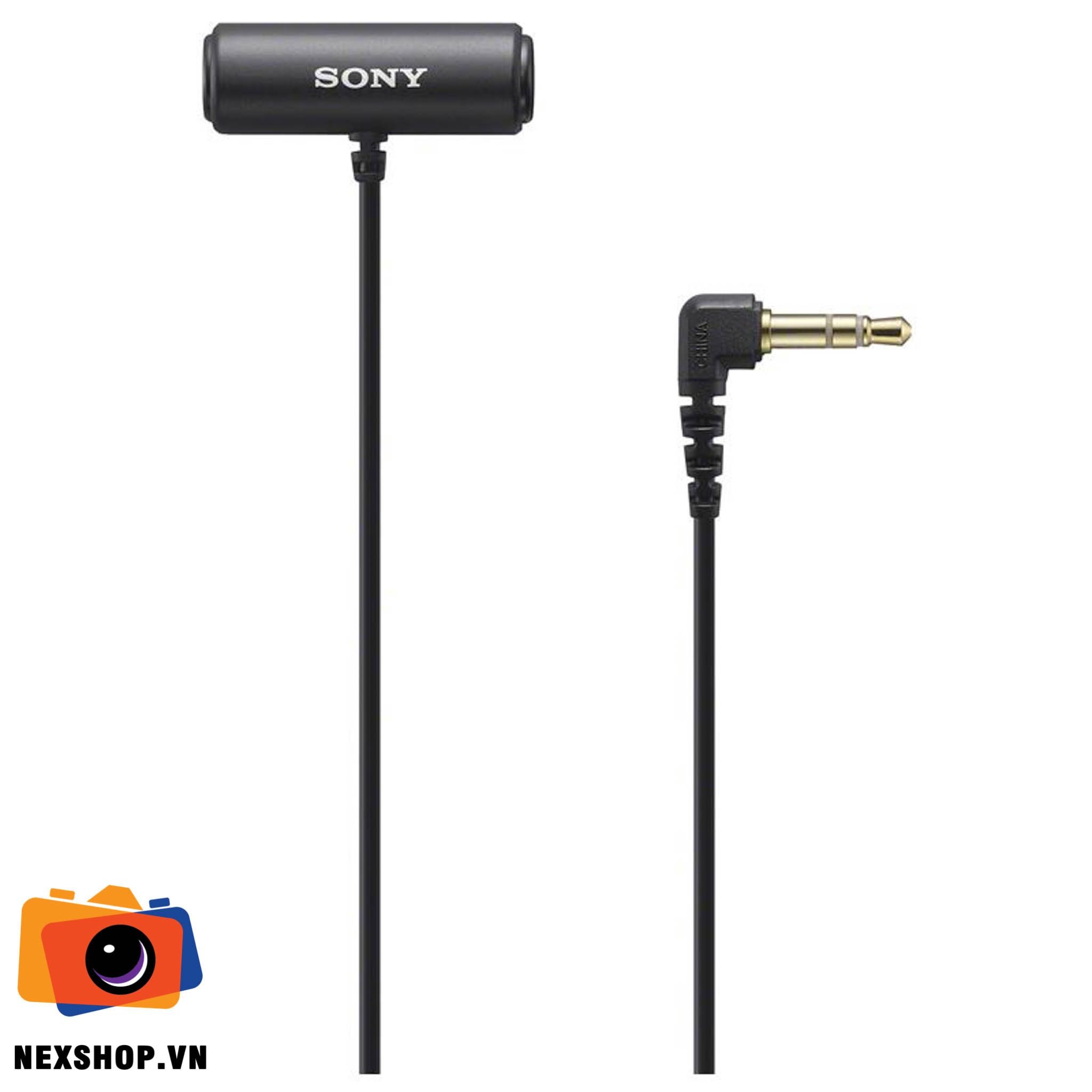 Microphone Sony ECM-LV1 Compact Stereo Lavalier | Chính hãng