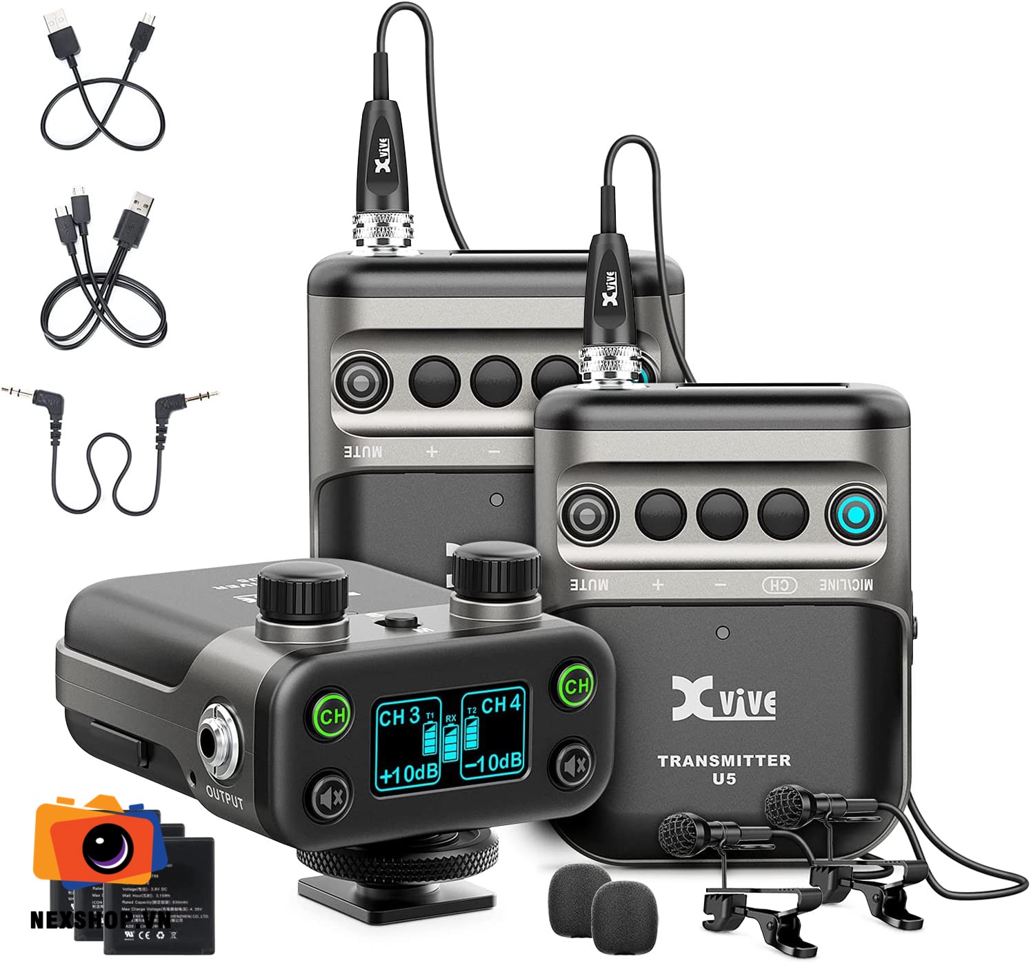 Microphone không dây xVive U5 | Hàng chính hãng
