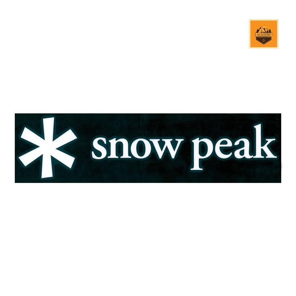 Miếng dán Snow Peak Logo Sticker Asterisk M | Chính hãng