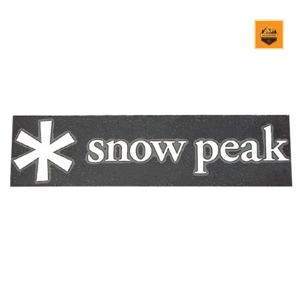 Miếng dán Snow Peak Logo Sticker Asterisk S | Chính hãng