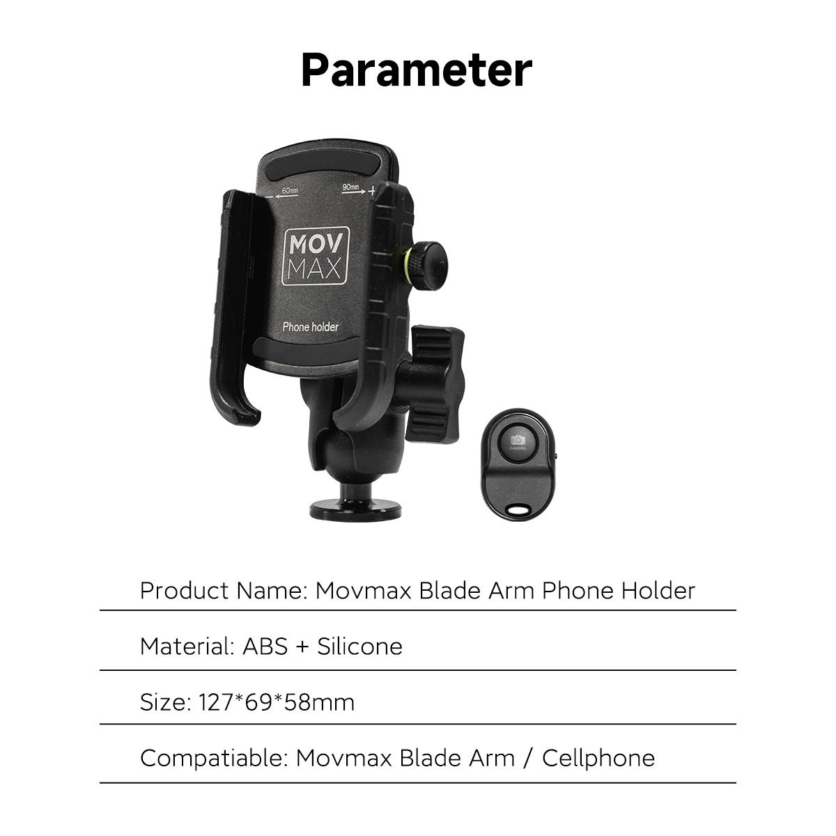 Movmax Blade Arm Phone Holder | Chính hãng