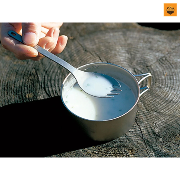Muỗng Snow peak Titanium Spork, SCT-004 | Chính hãng