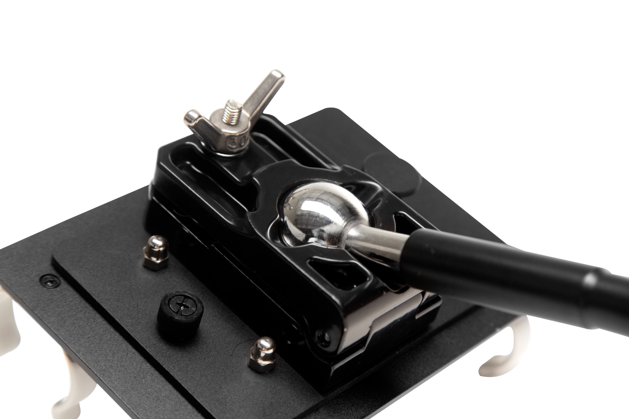 NANLite Accessories – T12 holder for 2 tubes Ball Head Yoke with Gooseneck (FNC32)