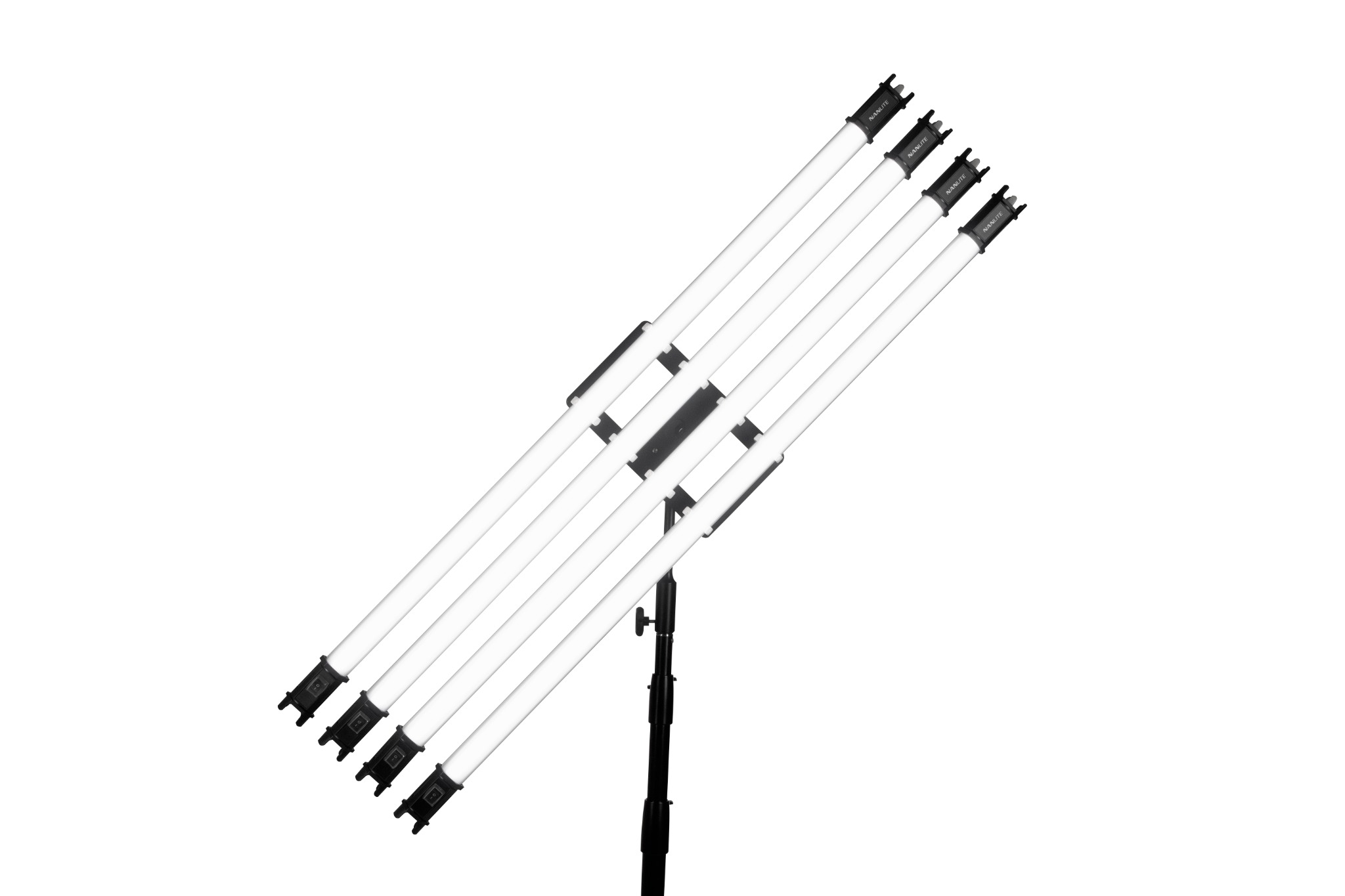 NANLite T12 holder for 4 tubes Ball Head Yoke with Gooseneck (FNC31)