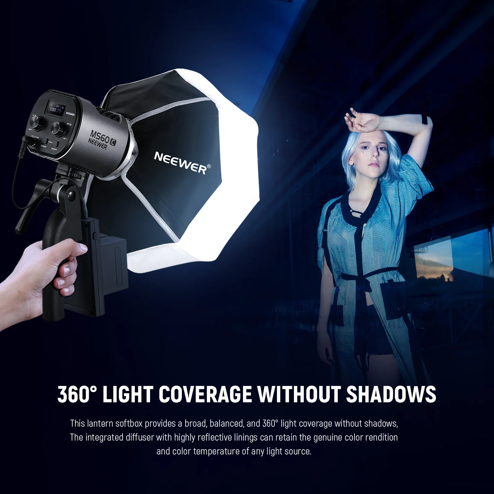 NEEWER NS6L Lantern Softbox ( NEEWER Mount ) | Chính hãng