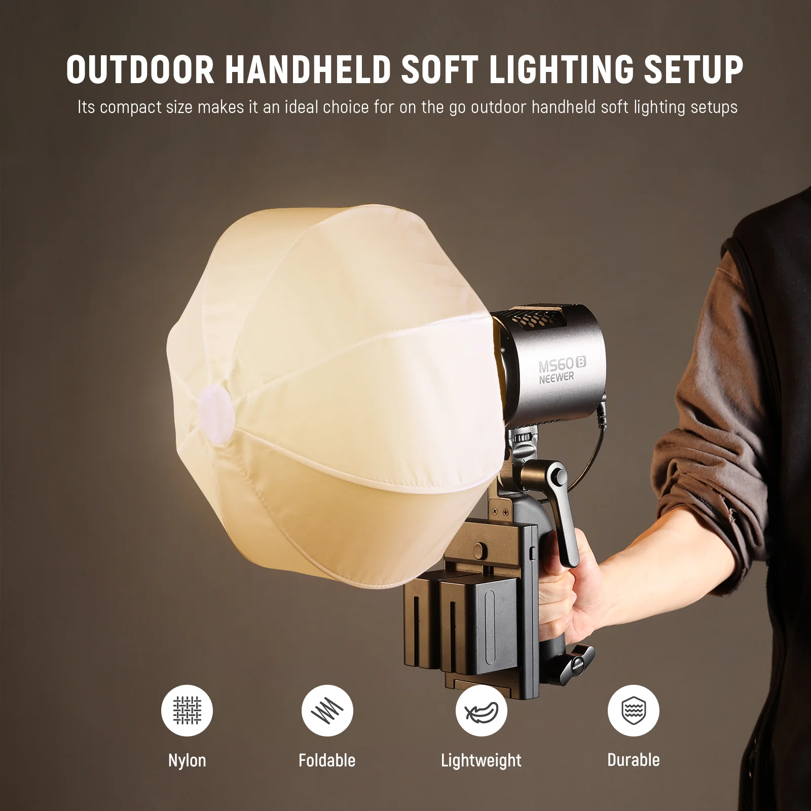 NEEWER NS6L Lantern Softbox ( NEEWER Mount ) | Chính hãng