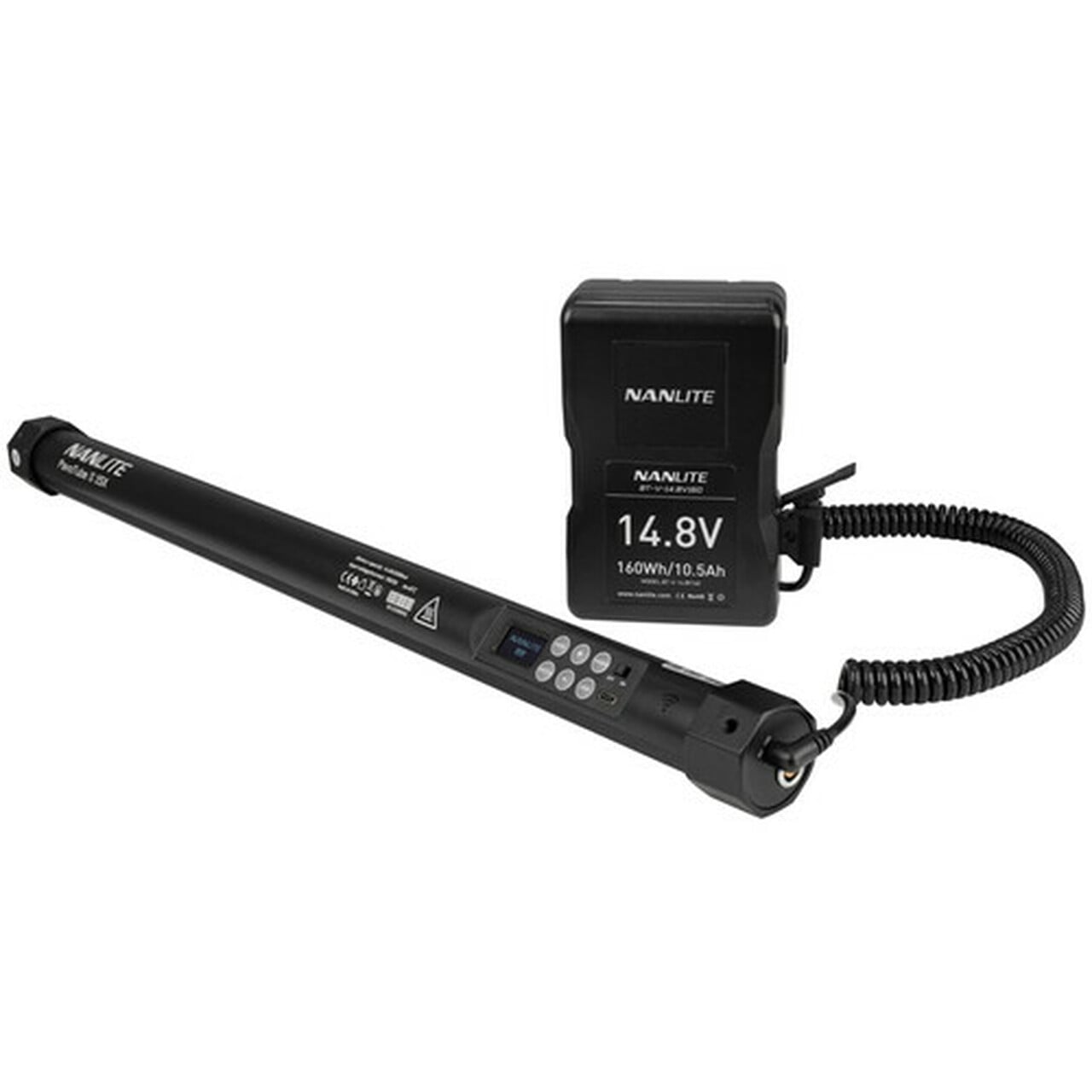 Nanlite Pavotube II 15X 2 Kit - RGBW LED Tube with Battery & App Control
