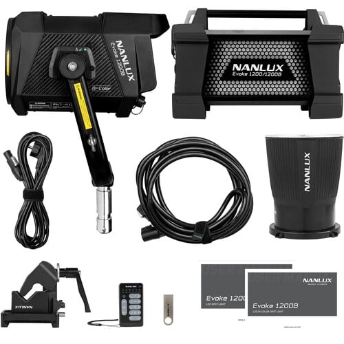 Nanlux Evoke 1200B ST-Kit LED Kit with Trolley Case (Hàng đặt trước)