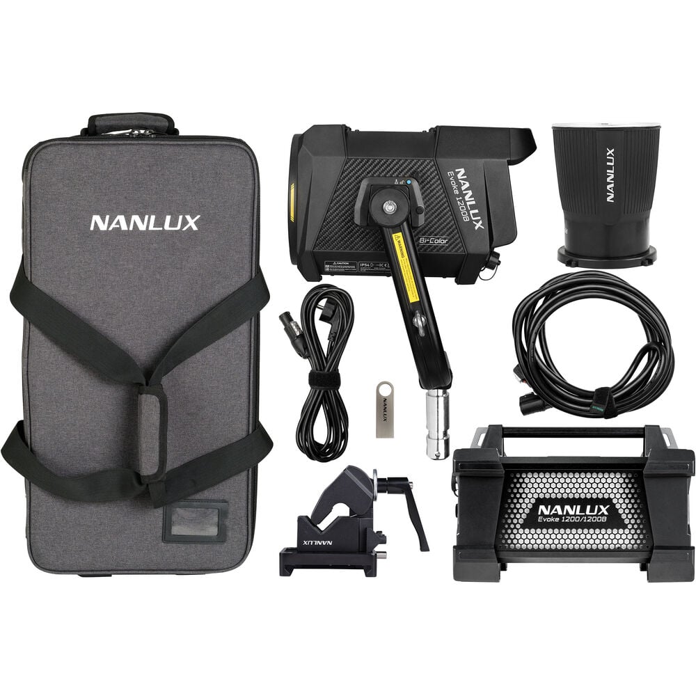 Nanlux Evoke 1200B ST-Kit LED Kit with Trolley Case (Hàng đặt trước)