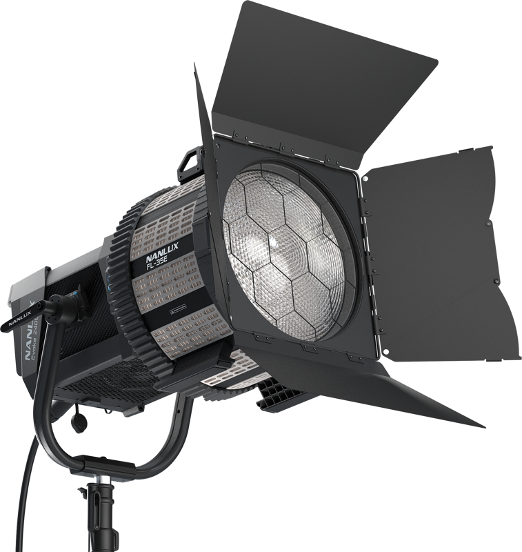 Nanlux FL-35E Motorized Fresnel Lens - Ống Kính Freshnel dành cho đèn LED Evoke 2400B