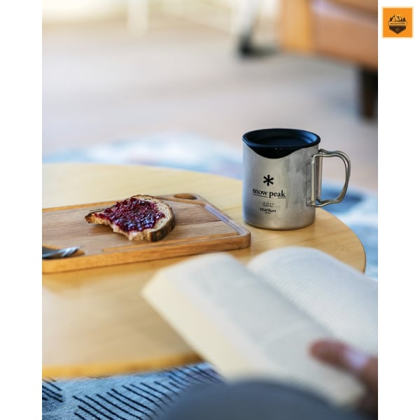 Nắp Đậy Ly Snow peak 450ml Double Mug Silicone Lid, MGC-055 | Chính hãng